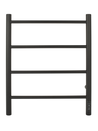 Полотенцесушитель электрический Vimarr LNK-VMRKe0411LTS56BM со скрытым подключением, черный