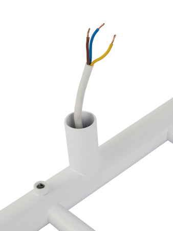 Полотенцесушитель электрический Vimarr LNK-VMRKe0411LTS56W со скрытым крепежом, белый