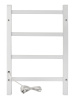 Полотенцесушитель электрический профильный Vimarr Kaskad LNK-VMRKePT46W 400х600 лесенка, белый матовый