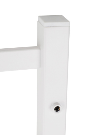 Полотенцесушитель электрический профильный Vimarr Kaskad LNK-VMRKePT46WM 400х600 лесенка, белый матовый