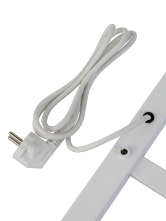 Полотенцесушитель электрический профильный Vimarr Kaskad LNK-VMRKePT46WM 400х600 лесенка, белый матовый