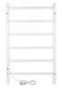 Полотенцесушитель электрический профильный Vimarr Kaskad LNK-VMRKePT58W 500х800 лесенка, белый