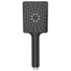 Душевая система Vimarr S03 550S0325S321 без смесителя, верхний душ квадратный 250х250 мм, ручной душ 3 функции, черный матовый