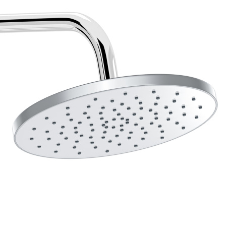 Душевая система Vimarr S06 550S0622C301 без смесителя, верхний душ круглый 220 мм, ручной душ 3 функции, матовый хром