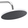 Душевая система Vimarr S10 550S1022C304 без смесителя, верхний душ круглый 220 мм, ручной душ 3 функции, хром/белый/черный
