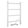 Полотенцесушитель электрический Vimarr Kaskad LNK-VMRKeT46W 400х600 лесенка, с диммером, белый