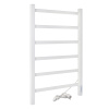 Полотенцесушитель электрический профильный Vimarr Kaskad LNK-VMRKePT58WM 500х800 лесенка, белый матовый