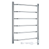 Электрический полотенцесушитель Vimarr Kaskad PSKDVMRKe58Cr 500x800 (регулятор температуры, таймер), хром