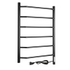 Электрический полотенцесушитель Vimarr Kaskad PSKDVMRKe58BL 500x800 (регулятор температуры, таймер), черный матовый