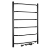 Электрический полотенцесушитель Vimarr Kaskad PSKkVMRKe58BL 500х800, матовый черный