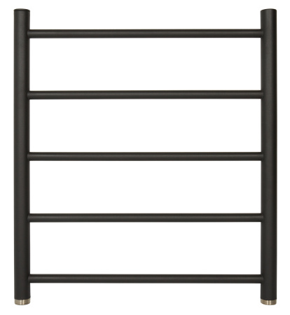 Полотенцесушитель водяной Vimarr Briz Mega LNK-LM13VMRB56BM 500х600 лесенка, черный матовый (муар)