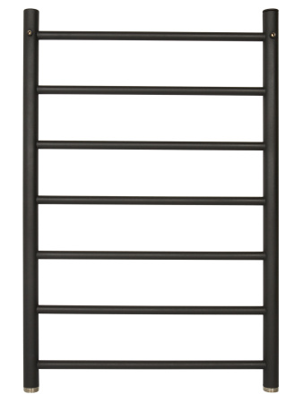Полотенцесушитель водяной Vimarr Briz Mega LNK-LM13VMRB58BM 500х800 лесенка, черный матовый (муар)