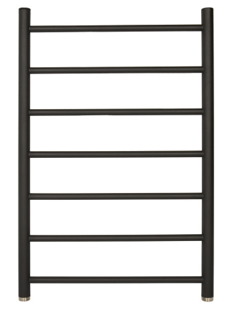 Полотенцесушитель водяной Vimarr Briz Mega LNK-LM13VMRB58BM 500х800 лесенка, черный матовый (муар)