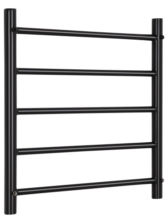 Полотенцесушитель водяной Vimarr Briz Mega PSV-LM13VMRB56BL 500х600 лесенка, черный матовый