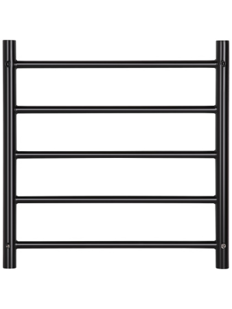 Полотенцесушитель водяной Vimarr Briz Mega PSV-LM13VMRB56BL 500х600 лесенка, черный матовый