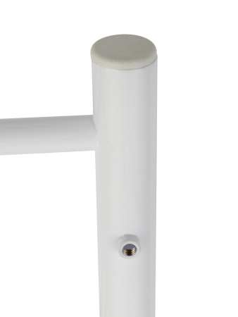 Полотенцесушитель электрический Vimarr Kaskad Mega LNK-LMVMRKeT46W 400х600 лесенка, с термостатом и скрытым подключением, белый