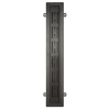Трап линейный (душевой лоток) Vimarr LMG-1 516LMG146003050 600 мм с вертикальным выходом D50 мм, черный с перфорированной решеткой