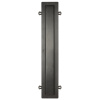 Трап линейный (душевой лоток) черный Vimarr SG-2 516SG244003050 400 мм с вертикальным выходом D50 мм, с решеткой под плитку (перевертыш)