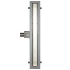 Трап линейный (душевой лоток) Vimarr WC-2 516WC239011050 900 мм с рамкой из нержавеющей стали, с горизонтальным выходом D50 мм, с решеткой под плитку (перевертыш)