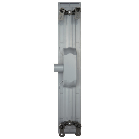 Трап линейный (душевой лоток) Vimarr WD-2 516WD236011040 600 мм с рамкой из нержавеющей стали, с горизонтальным выходом D40/50 мм, с решеткой под плитку (перевертыш)