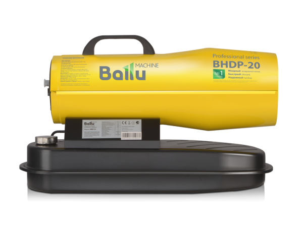 Тепловая пушка дизельная Ballu BHDP-20 (прямой нагрев) НС-1050912