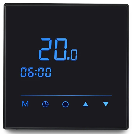 Теплый пол Vimarr L 550L-XICA2640-12.0-53 10 м2 2640 Вт с черным WiFi программируемым сенсорным терморегулятором