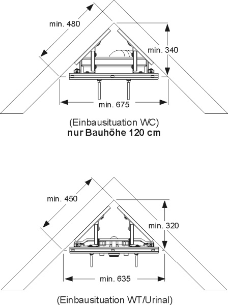 Крепеж для угловой инсталляции Mepa VariVit 541014