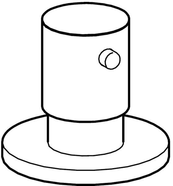 Вентиль запорный Hansa Ligna 06289105