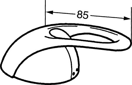 Ручка смесителя  Hansa Star, хром 55890005