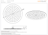 Верхний душ 300 mm Sanindusa Duo 5979111 Верхний душ 300 mm Sanindusa Duo 5979111