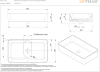Раковина накладная 60х35 Sanindusa Sanlife 136339004