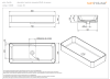 Раковина накладная 80x35 Sanindusa Sanlife 136349004