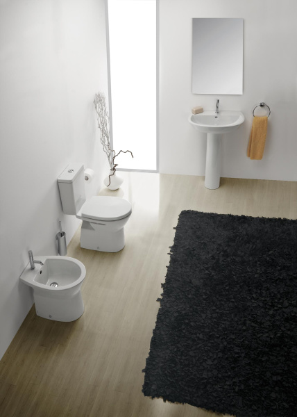 Унитаз напольный с бачком и сиденьем Sanindusa Easy 131916004