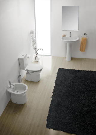 Унитаз напольный с бачком и сиденьем Sanindusa Easy 131916004