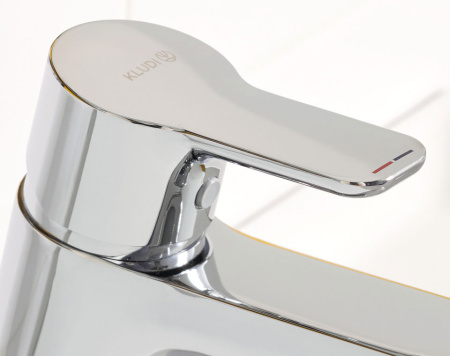 Смеситель для раковины Kludi Pure&Easy 372820565, с донным клапаном